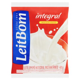 Leite Em Pó Leitbom Integral 400G