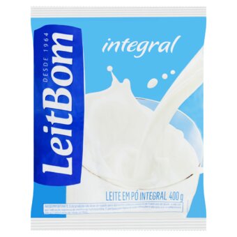 Leite Em Pó Leitbom Integral 400G