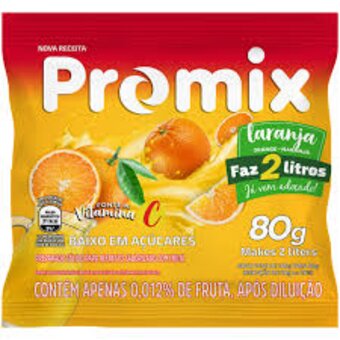 Refresco Promix Laranja 80g