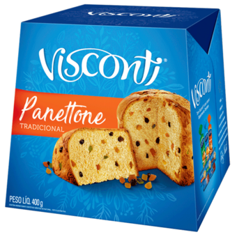 Panetone Visconti Frutas 400G