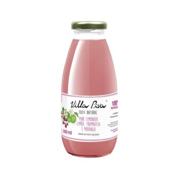 Suco Villa Piva Vidro Pink Lemonade 300ml