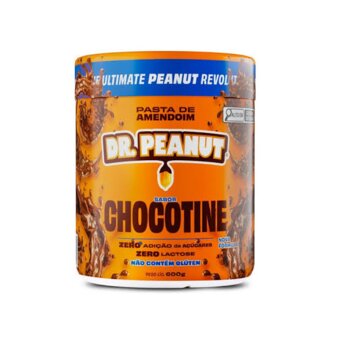 Pasta Amendoim Dr Peanut Zero Chocotine 600g 