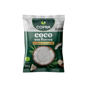 Coco Flocado Copra Integral Desidratado 100g