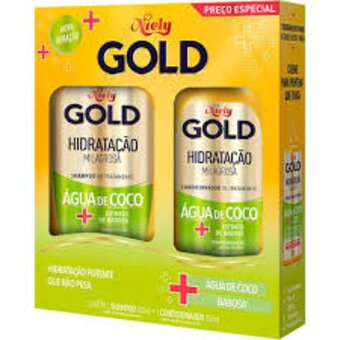 Shampoo+Condicionador Niely Gold Coco