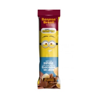 Barra Fruta Kids Banana Brasil Chocolate Ao Leite 22g