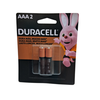 Pilha Duracell Alcalina Aaa 2un