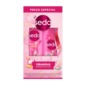 Shampoo Seda 300ml+ Condicionador 190ml Ceramidas