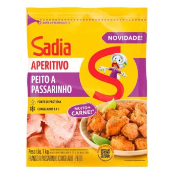 Peito Frango Passarrinho Sadia Congelado 1kg