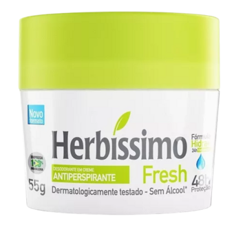 Desodorante Herbissimo Fresh Creme 55g