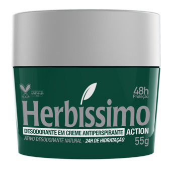 Desodorante Herbissimo Action Creme 55g