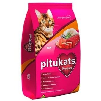 Racao Gato Pitukats Mix 1kg
