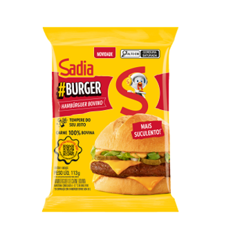 Hambúrguer Bovino Sadia 113G