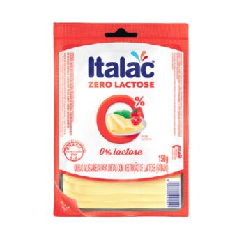 Queijo Mussarela Italac S/lact 150g