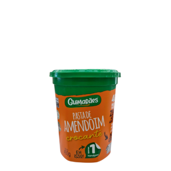 Pasta Amendoim Guimaraes Integral Crocante 450g