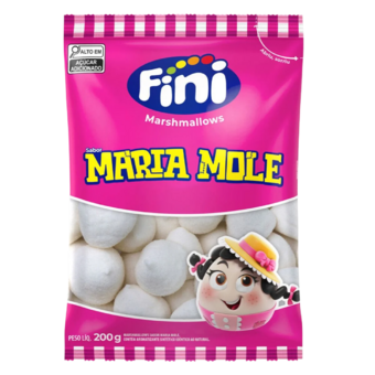 Bala Fini Marshmallow Maria Mole 200g
