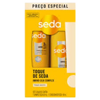 Shampoo Seda 300ml+ Condicionador Toque Seda 190ml
