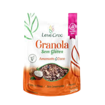 Granola l Crock S/glut Amaranto/coco 200g 