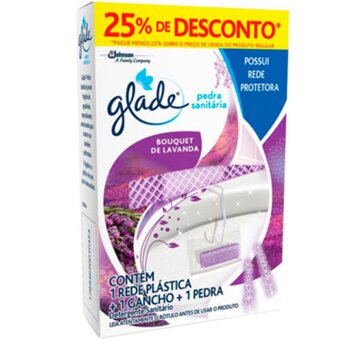 Pedra Sanitária Glade Sany Lavanda 25g 25% Desconto