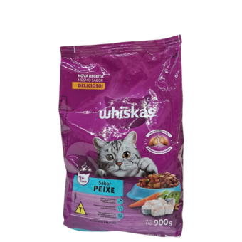 Racao Gato Whiskas Adulto Peixe 900g