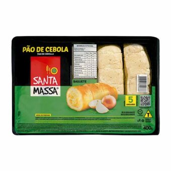 Pao Cebola Santa Massa 400g
