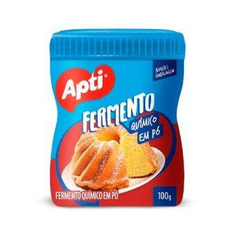 Fermento Apti Em Pó Químico Embalagem 100G