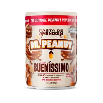 Pasta Amendoim Dr Peanut Zero Buenissimo 250g