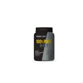 Suplemento Alimentar 100% Pure Whey Probiotica Baunilha 900g
