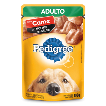 Ração Pedigree Raças Médias E Grandes Carne Sach Ê100G