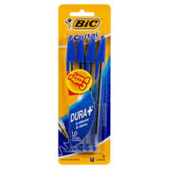 Caneta Bic Cristal Azul/Azul/Azul/Azul 4un