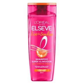 Shampoo Elseve Liso dos Sonhos 200ml 
