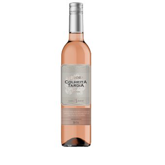 Vinho Nacional Aurora Colheita Tardia Rose 500ml