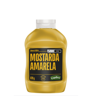 Mostarda Cepera Amarela 870g
