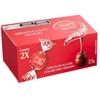 Chocolate Lindt Duo Ao Leite 25g