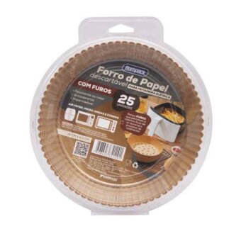 FORRO PAPEL BOMPACK 16X4.50CM 25UN RED C/FURO