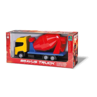 BRINQ GAVA TOYS BRAVUS TRUCK BETONEIRA