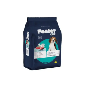 RACAO CAO FOSTER ONE FILH 10.1KG CAR/LEITE