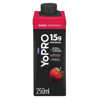 BEB LACT DANONE YOPRO 250ML MORANGO
