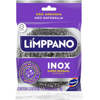 ESPONJA ACO INOX LIMPPANO UN
