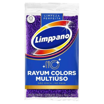 ESPONJA LIMPPANO MULT 1UN RAYUM COLORS