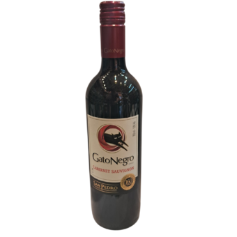 VINHO CHL GATO NEGRO 9 750ML CAB SUAVIG