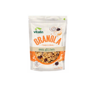GRANOLA VITALIN S/GLUT 200G TRAD