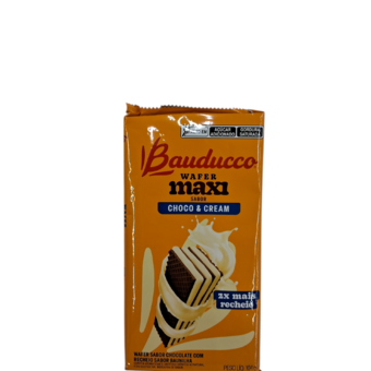 BISC WAFER BAUD MAXI 104G CHOCO CREAM