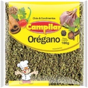 Orégano Campilar Embalagem 100G