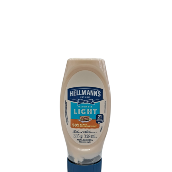 MAIONESE HELLMANNS LIGHT SQZ 335G