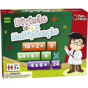 BRINQ PAIS&FILHOS DIDAT DIVISAO E MULTIPLICACAO