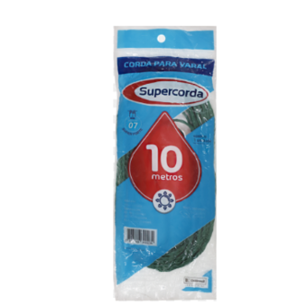 Corda Para Varal Super Corda 10 Metros N.7 Embalagem 1Un