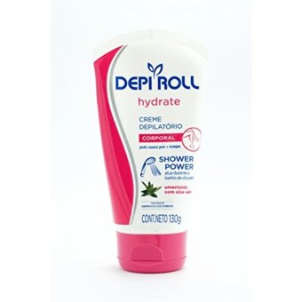 Creme Depilatório Depi Roll Corpo Hidratante Banho Embalagem 130G