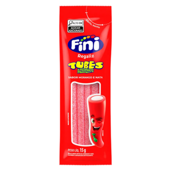 BALA RECH FINI TUBES 15G MORANGO CITRIC