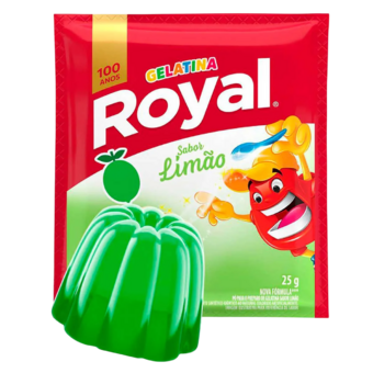 GELATINA ROYAL 25G LIMAO