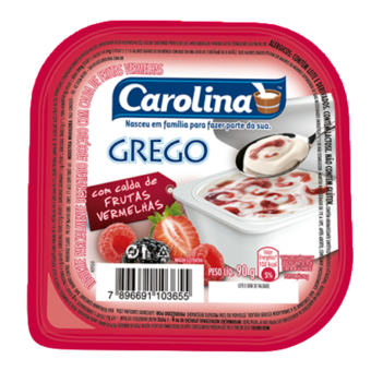 IOG CAROLINA GREGO 90G FRUTAS VERM
